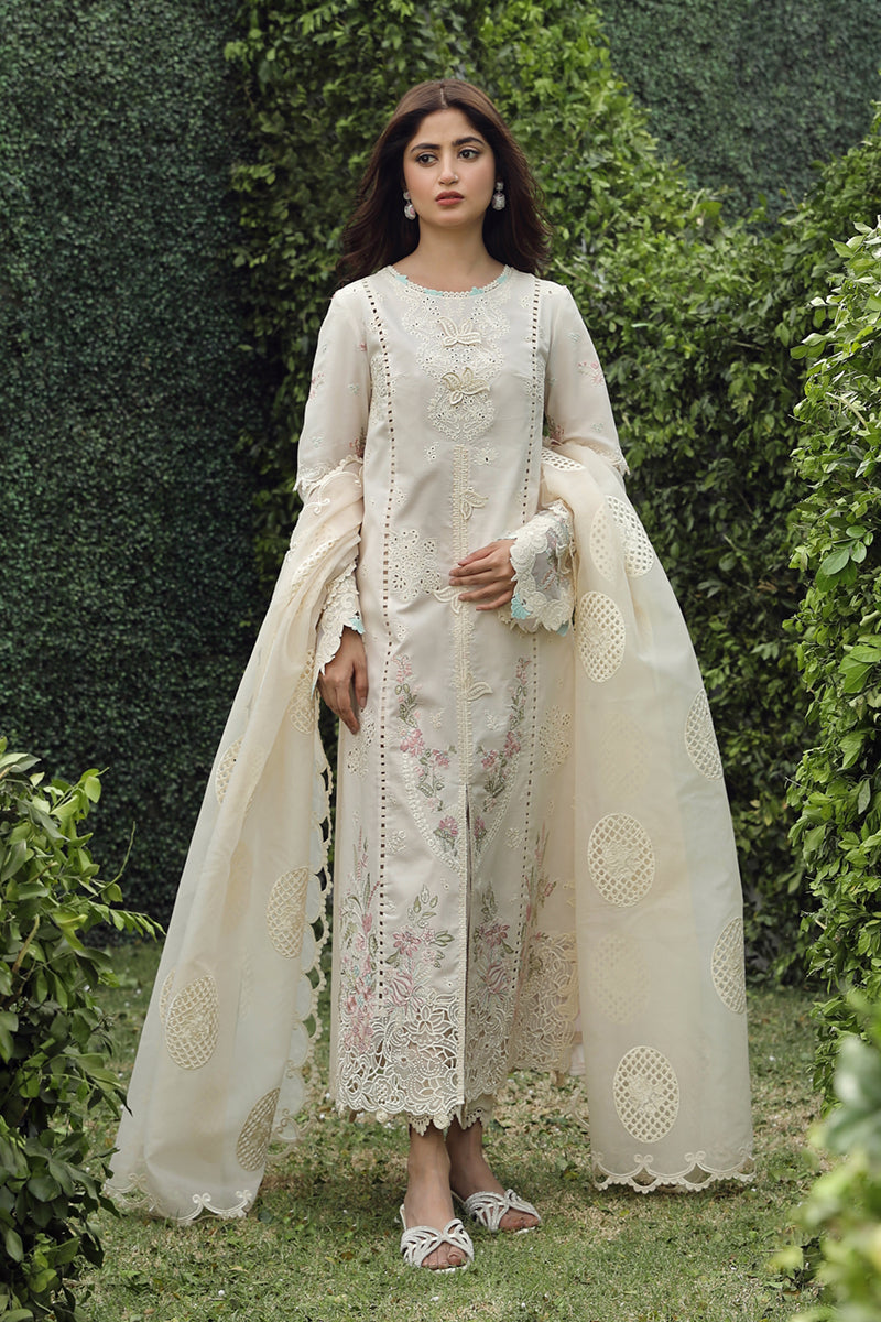 Qalamkar | Festive Lawn 2024 | PS-04 ZUHA - by - Libasekhas UK - Registered Vendor of : Qalamkar - 100% Original Designer Dresss