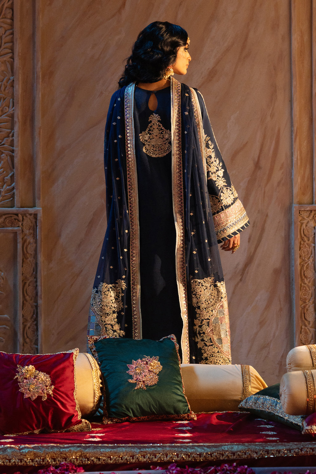 AJR Couture | The Silk Edition 25 | MEHRNAZ - by - Libasekhas UK - Registered Vendor of : AJR Couture - 100% Original Designer Dresss