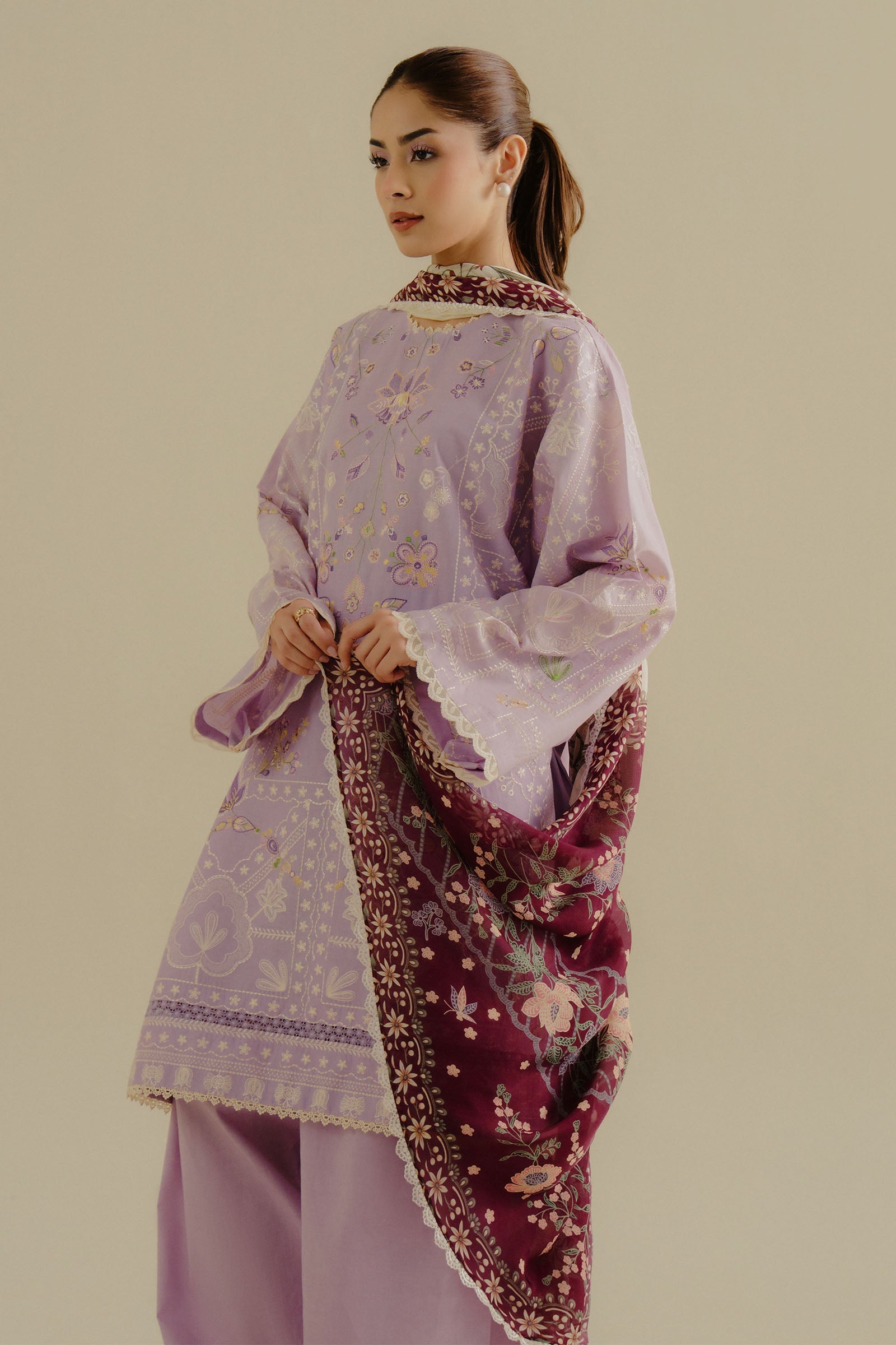 Zara Shahjahan | Coco Lawn 25 | Nyssa-10B - by - Libasekhas UK - Registered Vendor of : Zara shahjahan - 100% Original Designer Dresss