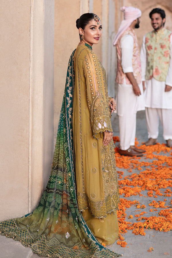 Nureh | Jhoomro Formals | Chunri - by Libasekhas UK - Registered Vendor of : Nureh - 100% Original Designer Dress