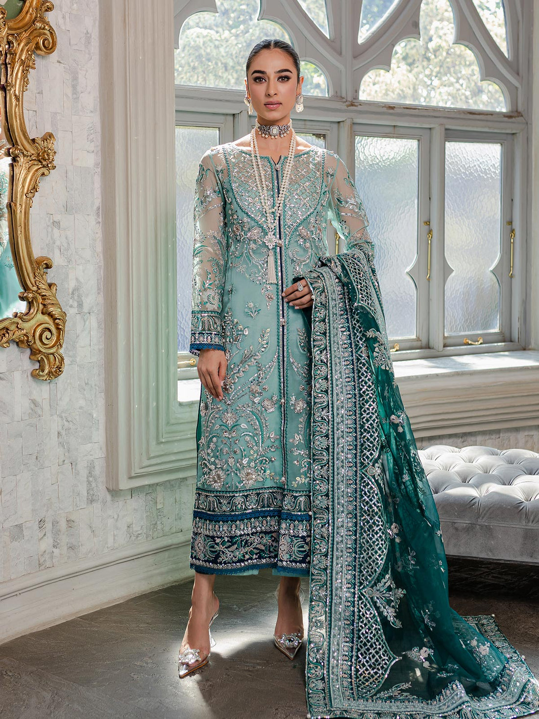 Gulaal | Luxury Pret | MILICA GL-LP-V1-04 - by - Libasekhas UK - Registered Vendor of : Gulaal - 100% Original Designer Dresss