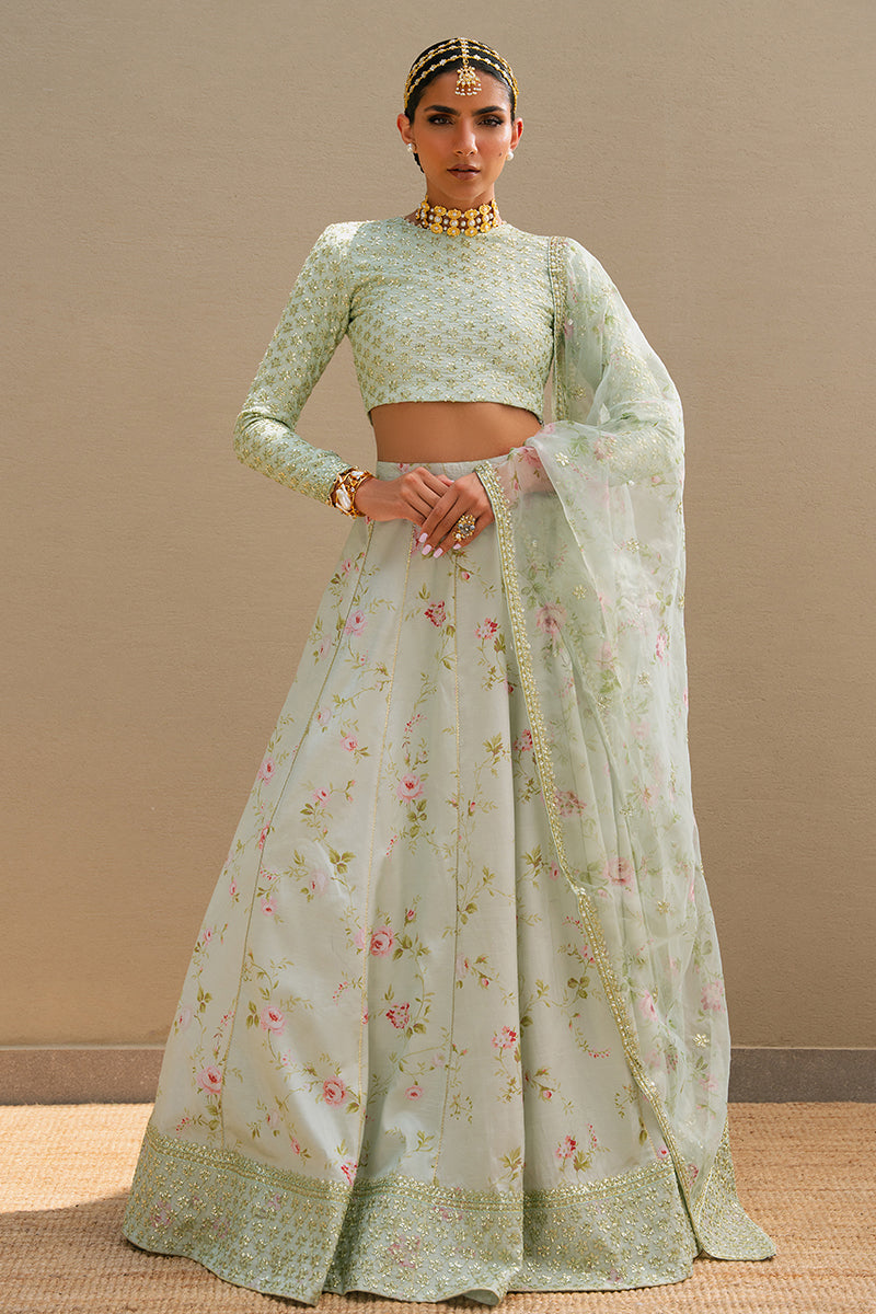 Cross Stitch | Wedding Collection 24 | TRANQUIL HAZE - by - Libasekhas UK - Registered Vendor of : Cross Stitch - 100% Original Designer Dresss