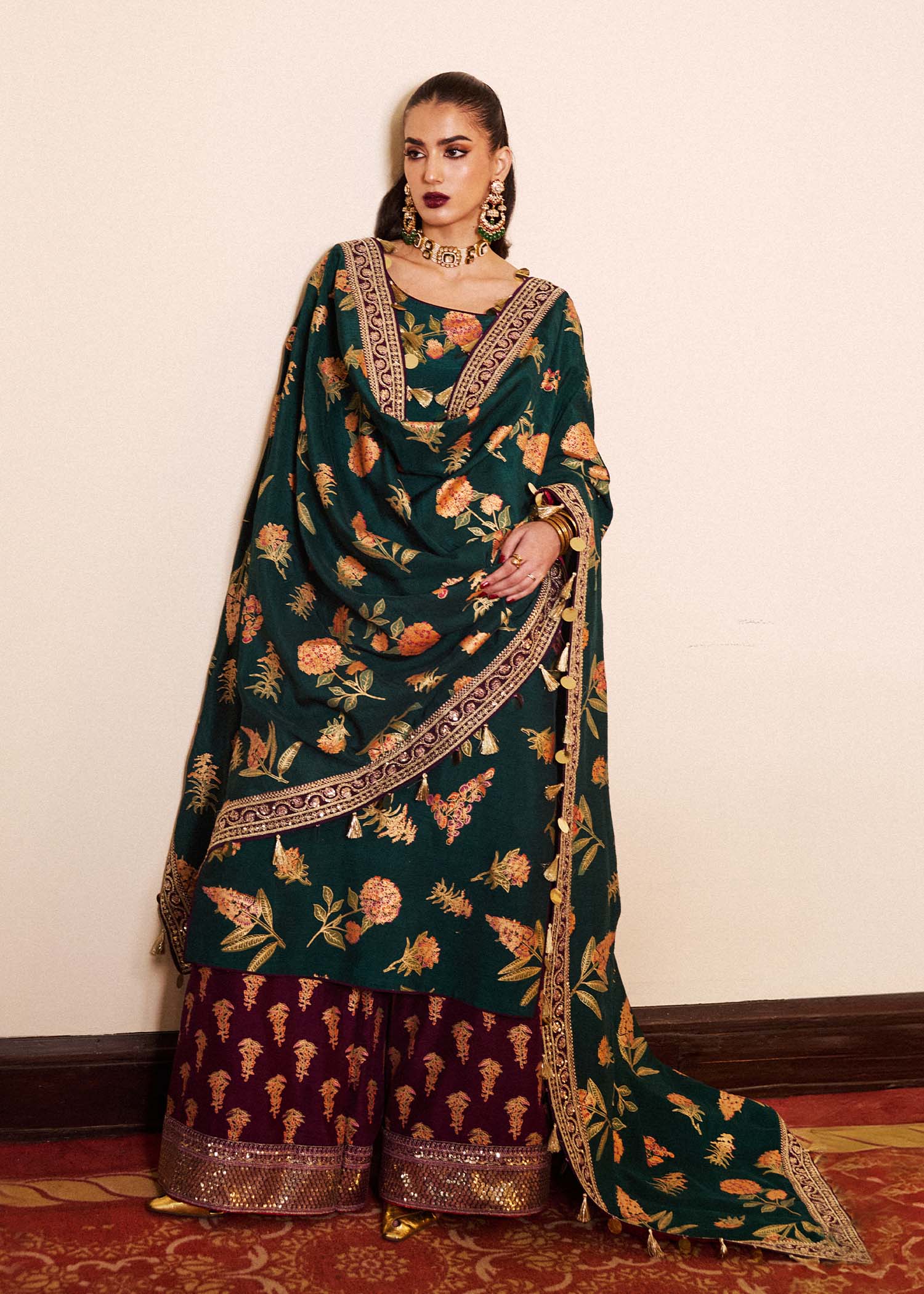 Hussain Rehar | Luxury Pret SS 24 | Taaq - by - Libasekhas UK - Registered Vendor of : Hussain Rehar - 100% Original Designer Dresss