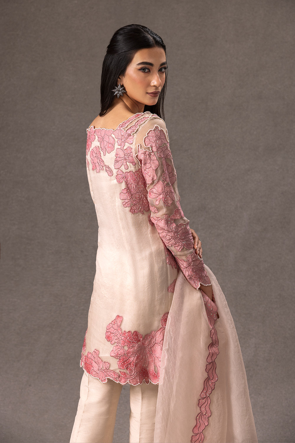 Caia | Pret Collection | FIONA - by - Libasekhas UK - Registered Vendor of : Caia - 100% Original Designer Dresss
