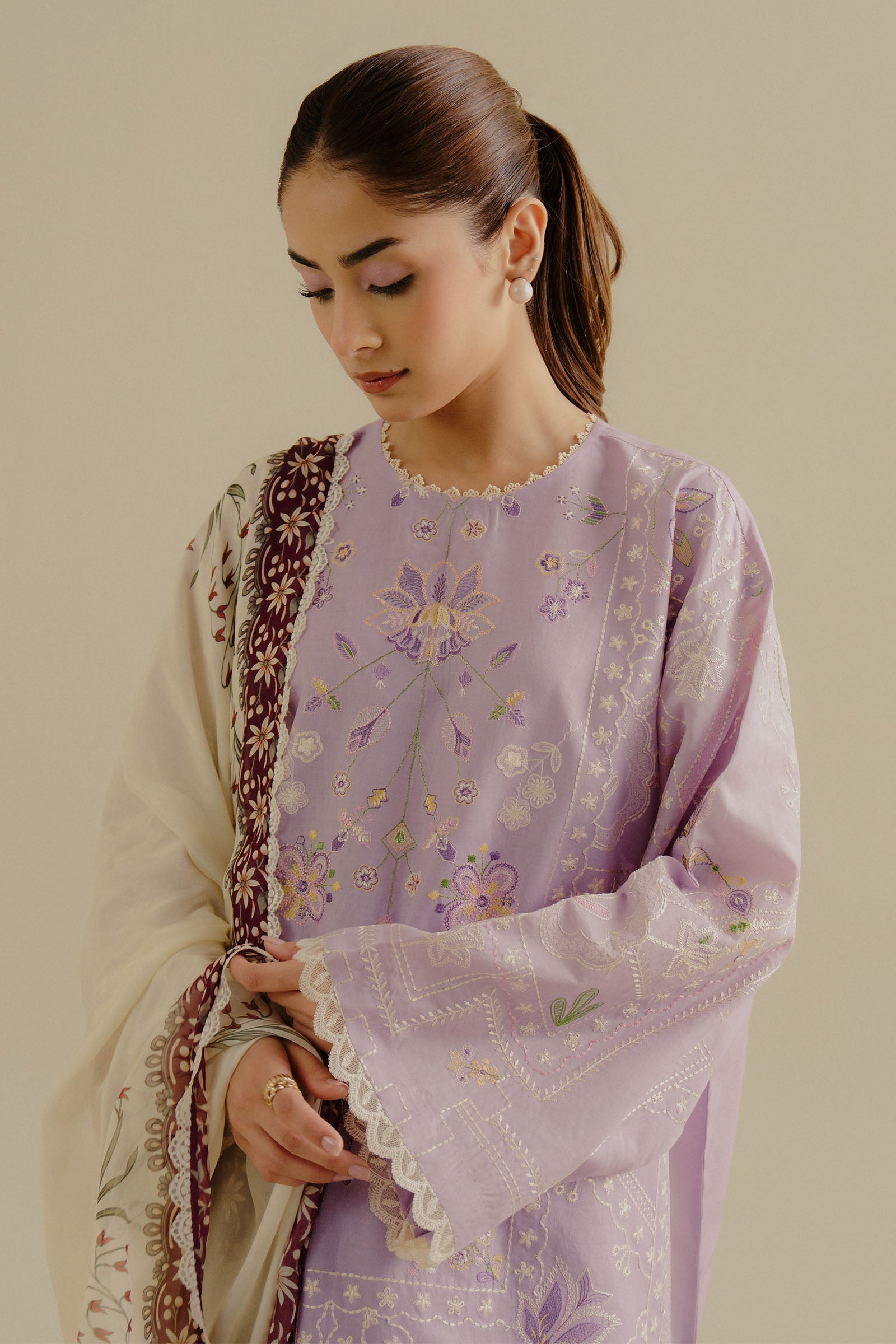 Zara Shahjahan | Coco Lawn 25 | Nyssa-10B - by - Libasekhas UK - Registered Vendor of : Zara shahjahan - 100% Original Designer Dresss
