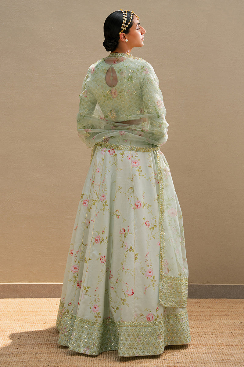 Cross Stitch | Wedding Collection 24 | TRANQUIL HAZE - by - Libasekhas UK - Registered Vendor of : Cross Stitch - 100% Original Designer Dresss