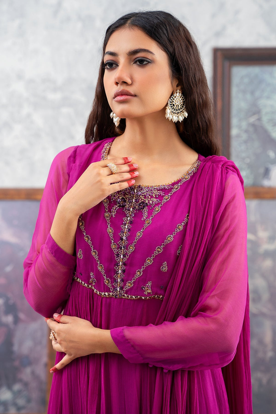 Charizma | Festive Pret | EDP-3-044 - by - Libasekhas UK - Registered Vendor of : Charizma - 100% Original Designer Dresss