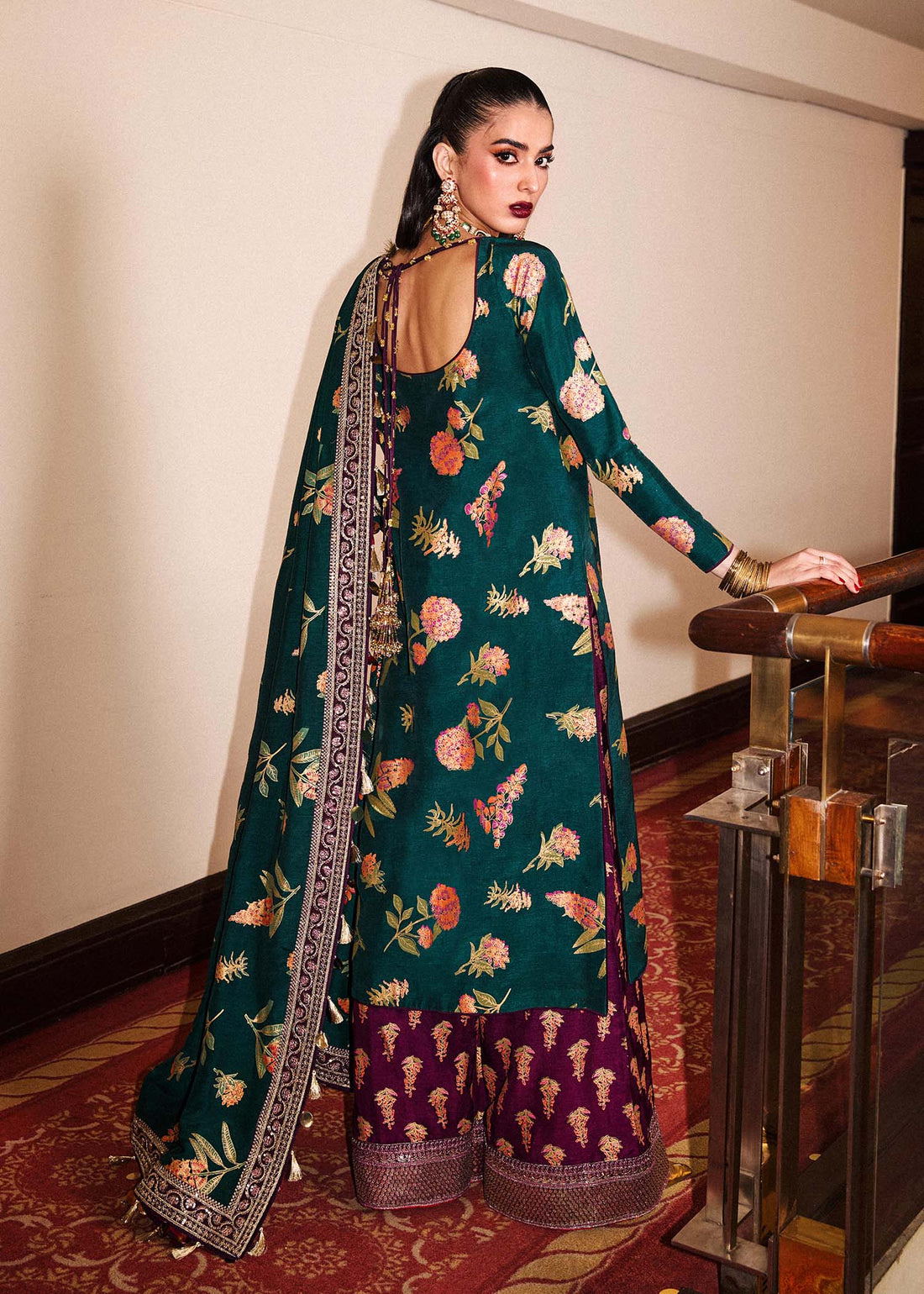 Hussain Rehar | Luxury Pret SS 24 | Taaq - by - Libasekhas UK - Registered Vendor of : Hussain Rehar - 100% Original Designer Dresss