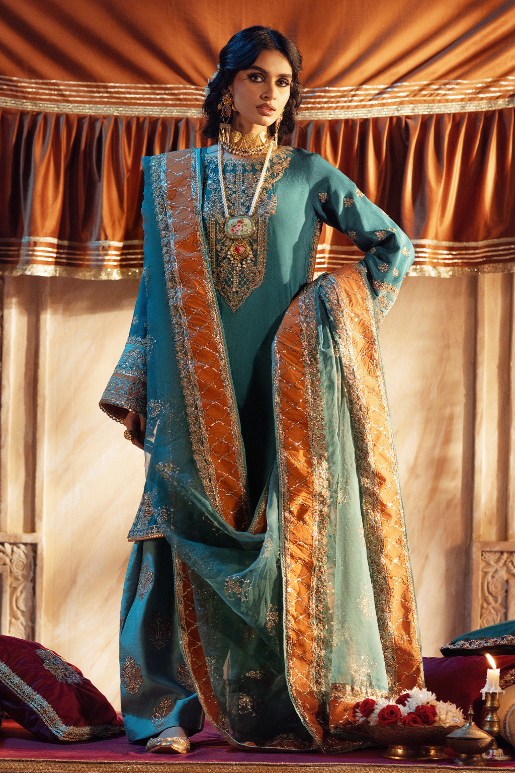AJR Couture | The Silk Edition 25 | ULFAT - by - Libasekhas UK - Registered Vendor of : AJR Couture - 100% Original Designer Dresss