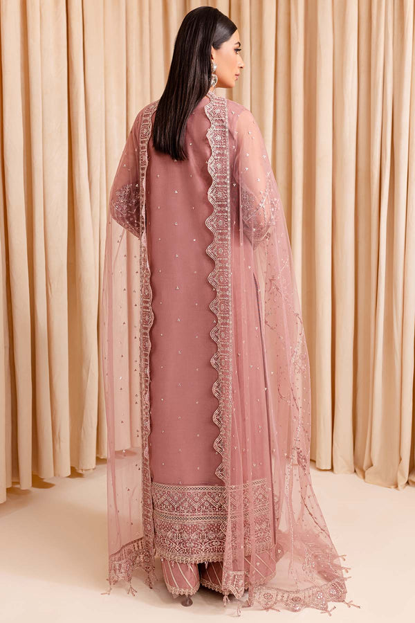 Farasha | Lumiere Formals | PASTEL PEACH - by - Libasekhas UK - Registered Vendor of : Farasha - 100% Original Designer Dresss