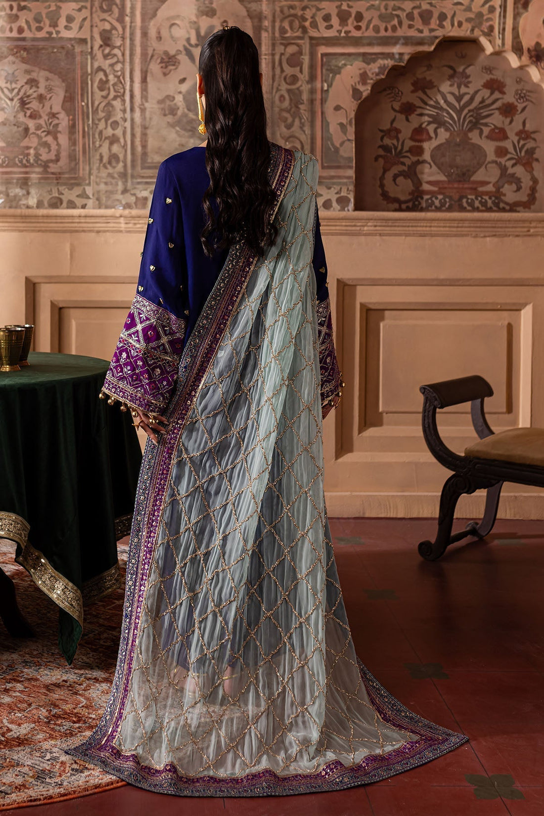 Nureh | Nur Mahal Formals |  NE-137 - by - Libasekhas UK - Registered Vendor of : Nureh - 100% Original Designer Dresss