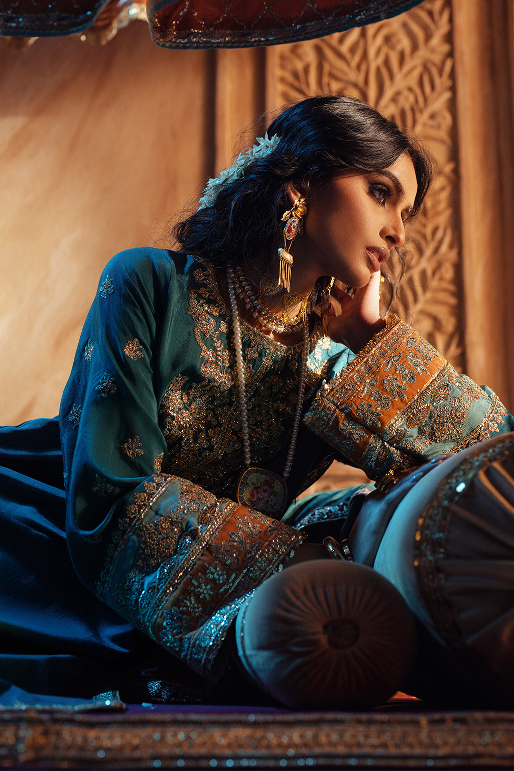 AJR Couture | The Silk Edition 25 | ULFAT - by - Libasekhas UK - Registered Vendor of : AJR Couture - 100% Original Designer Dresss