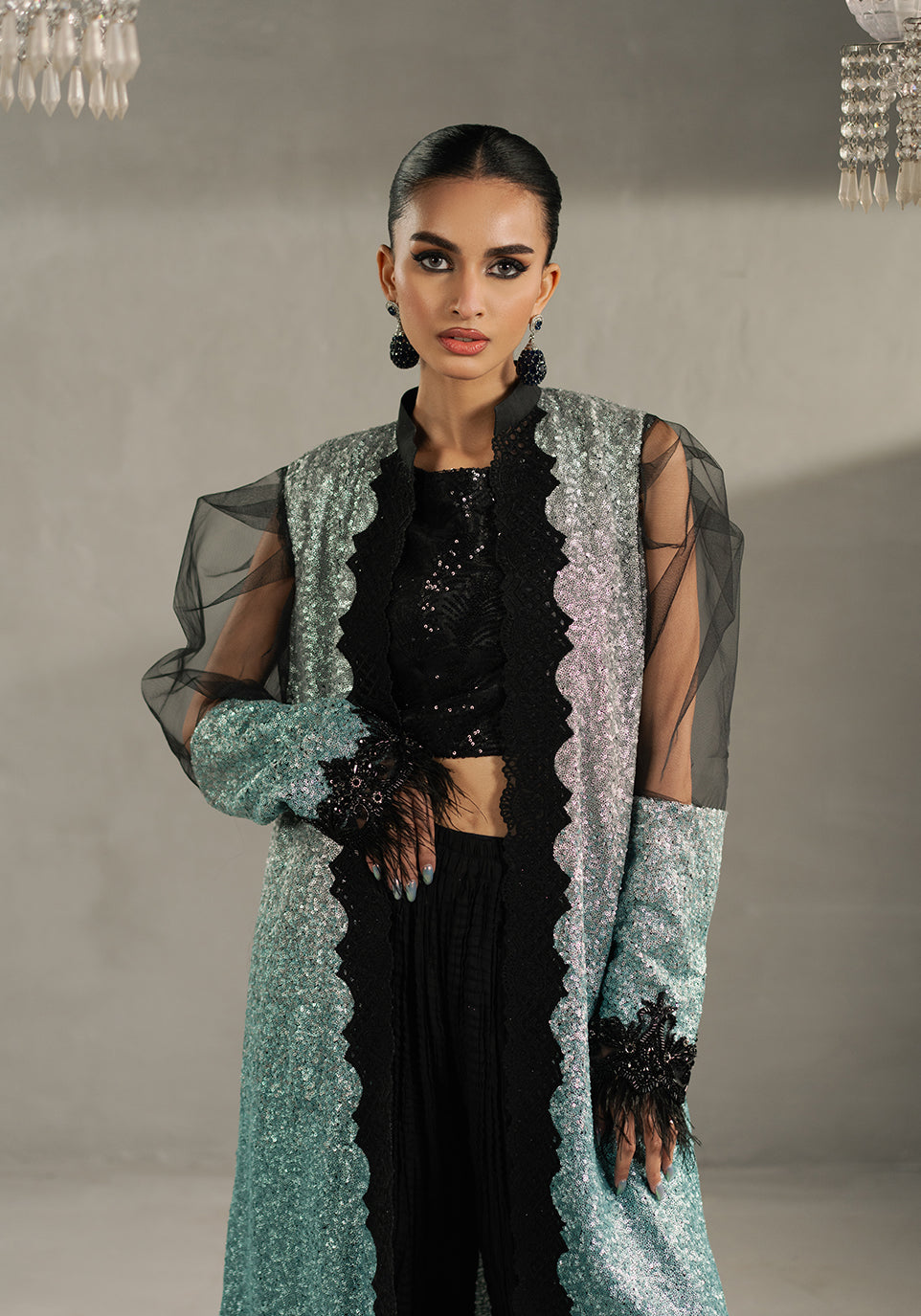 Zarqash | Silk Edit | ZQS 020 MEIRA - by - Libasekhas UK - Registered Vendor of : Zarqash - 100% Original Designer Dresss