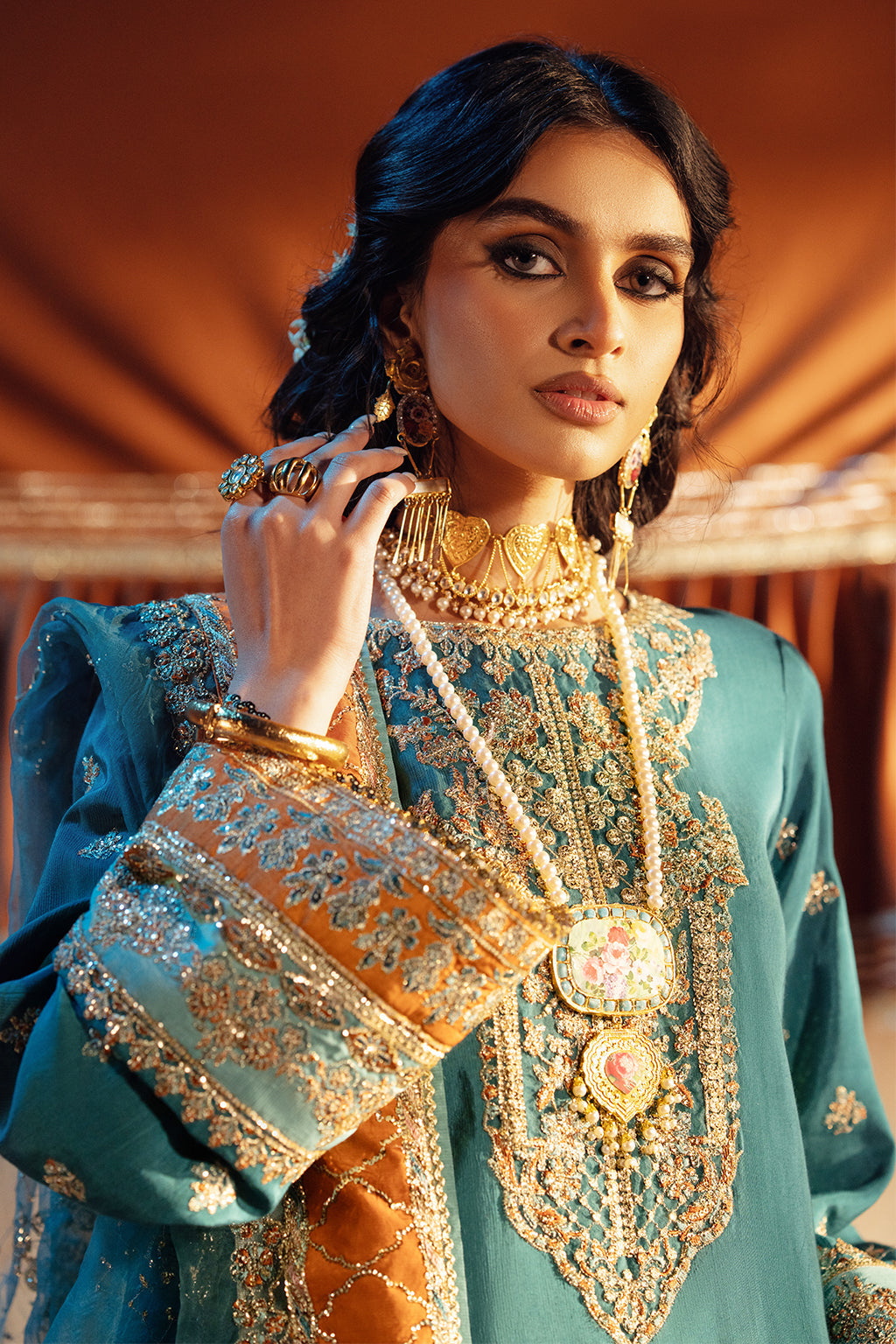 AJR Couture | The Silk Edition 25 | ULFAT - by - Libasekhas UK - Registered Vendor of : AJR Couture - 100% Original Designer Dresss