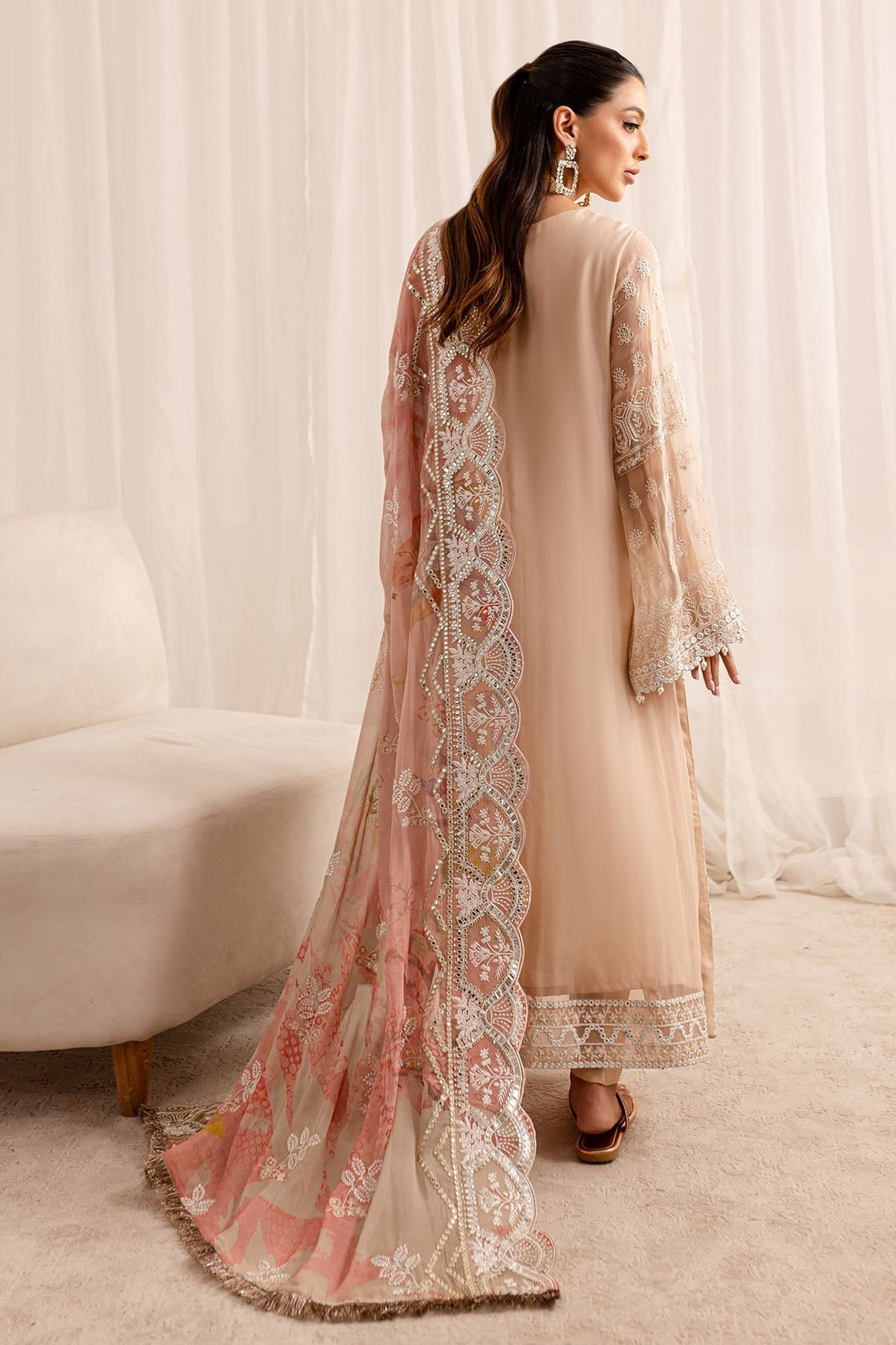 Nureh | Fancy Formals | NP-509 - by - Libasekhas UK - Registered Vendor of : Nureh - 100% Original Designer Dresss