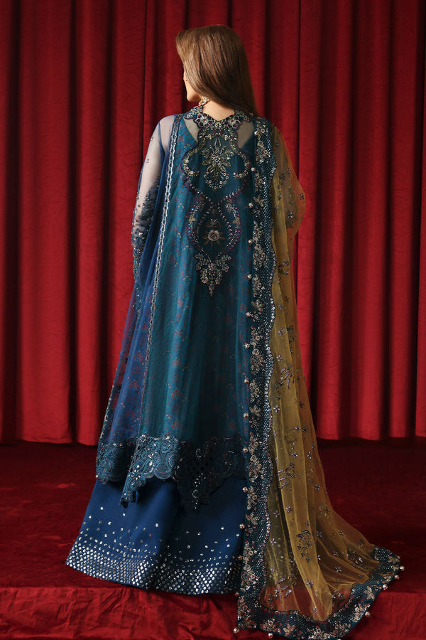 Nureh | Jhoomro Formals | NL-84 Resham - by Libasekhas UK - Registered Vendor of : Nureh - 100% Original Designer Dress