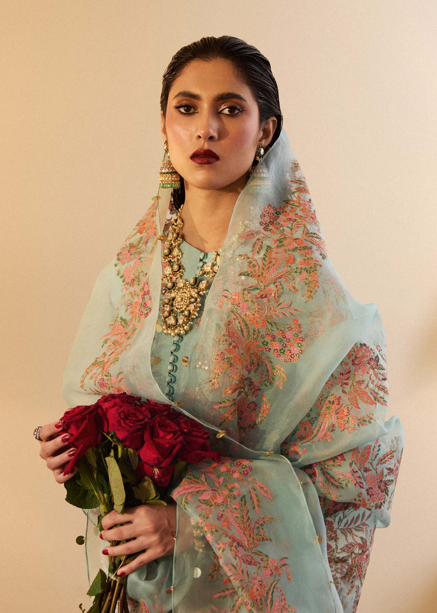 Hussain Rehar | Luxury Pret SS 24 | Salji - by - Libasekhas UK - Registered Vendor of : Hussain Rehar - 100% Original Designer Dresss