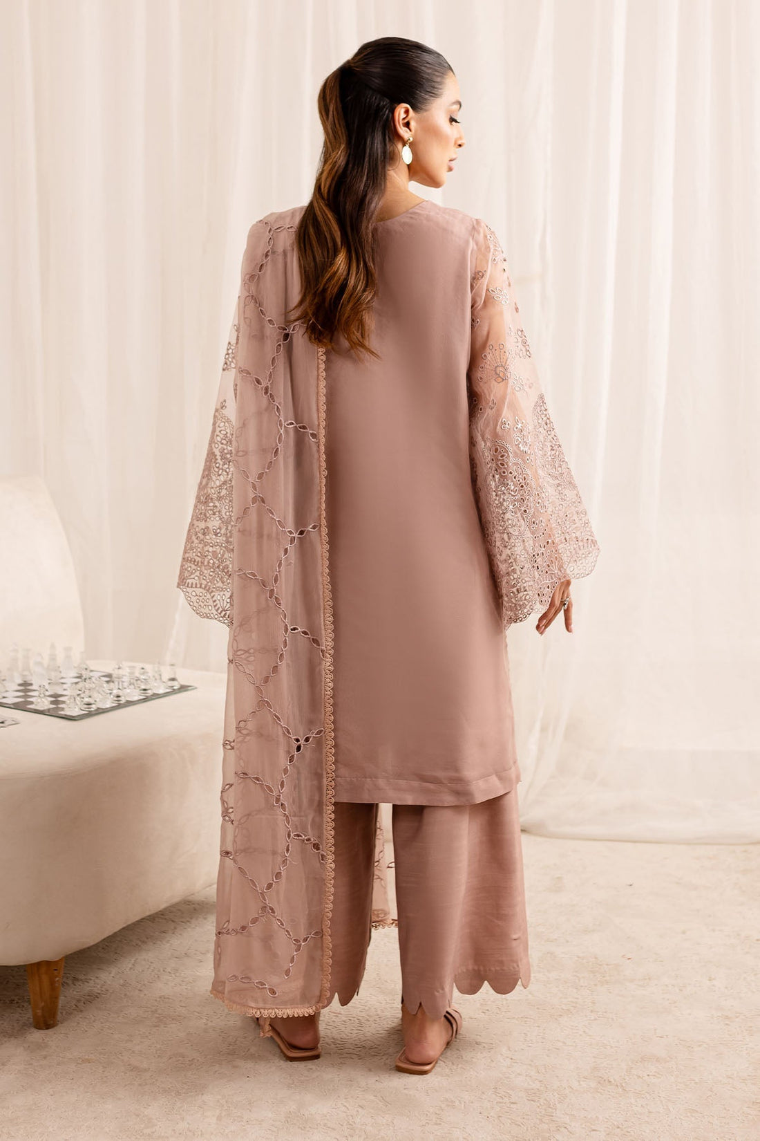 Nureh | Fancy Formals | NP-520 - by - Libasekhas UK - Registered Vendor of : Nureh - 100% Original Designer Dresss