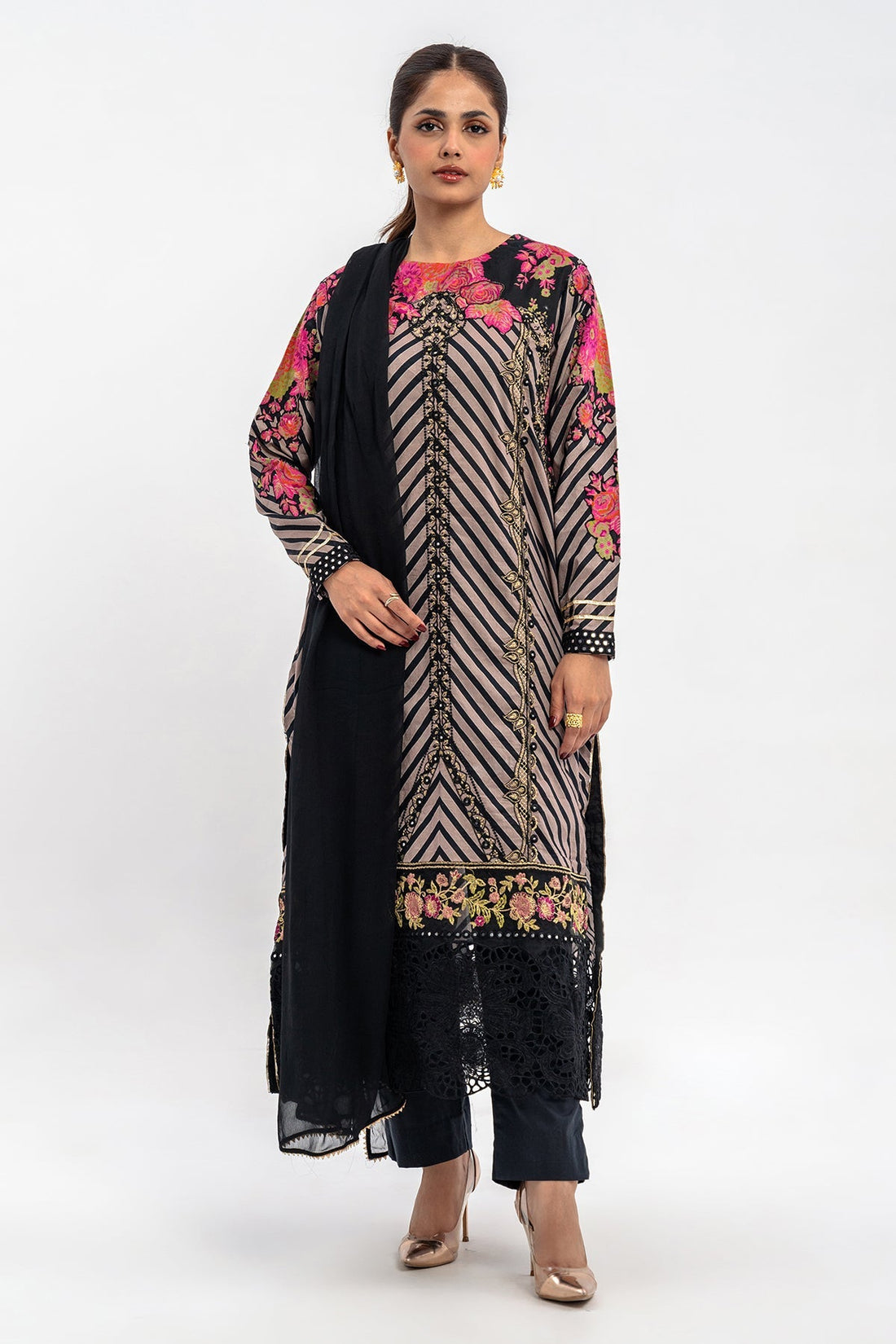 Charizma | Festive Pret | EDP-3-46 - by - Libasekhas UK - Registered Vendor of : Charizma - 100% Original Designer Dresss