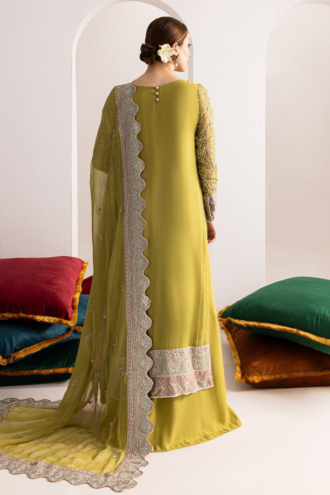 Nureh | Fancy Formals | NP-515 - by - Libasekhas UK - Registered Vendor of : Nureh - 100% Original Designer Dresss
