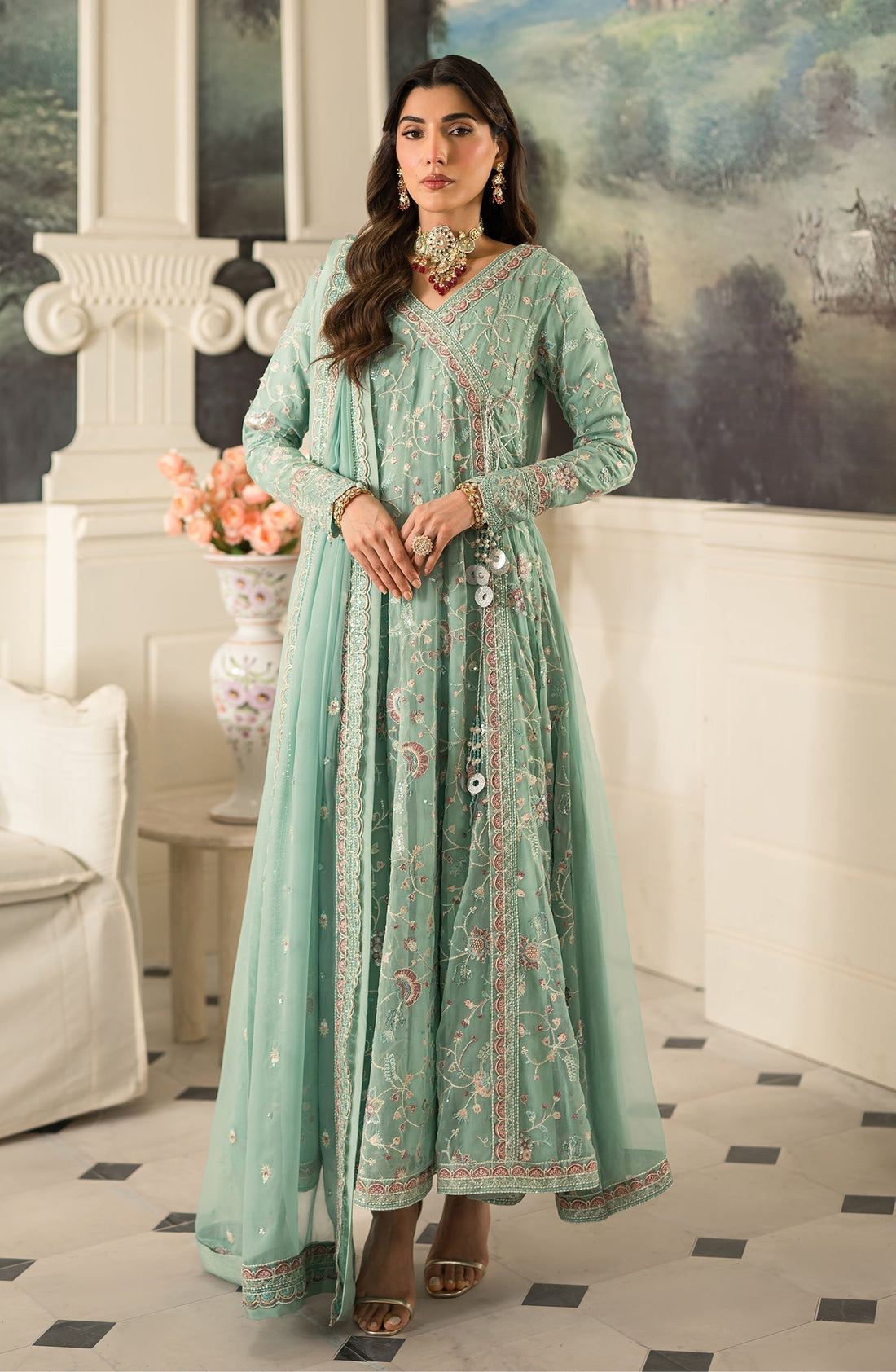 Emaan Adeel | Suave Luxury Formals 24 | AZLIN - by - Libasekhas UK - Registered Vendor of : Emaan Adeel - 100% Original Designer Dresss