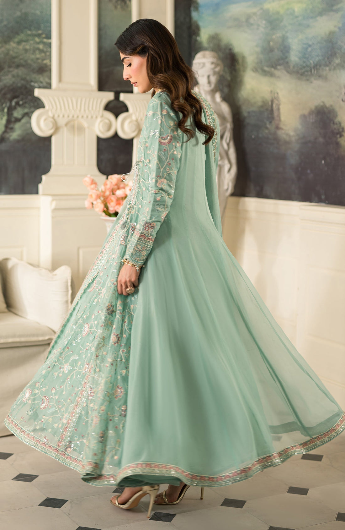 Emaan Adeel | Suave Luxury Formals 24 | AZLIN - by - Libasekhas UK - Registered Vendor of : Emaan Adeel - 100% Original Designer Dresss
