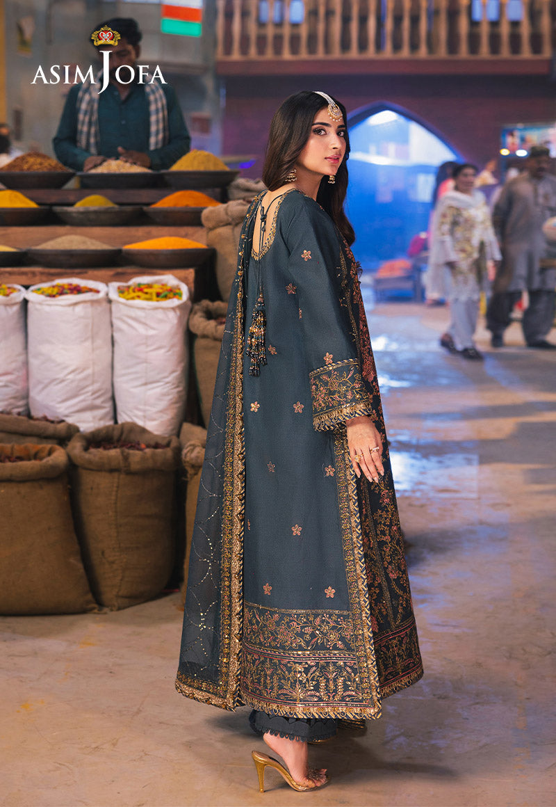 Asim Jofa | Chamkeli Formals 24 | AJKK-09 - by - Libasekhas UK - Registered Vendor of : Asim Jofa - 100% Original Designer Dresss