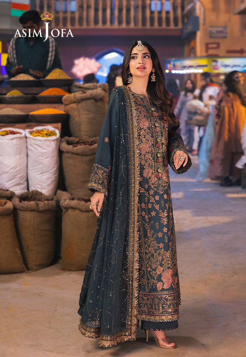 Asim Jofa | Chamkeli Formals 24 | AJKK-09 - by - Libasekhas UK - Registered Vendor of : Asim Jofa - 100% Original Designer Dresss