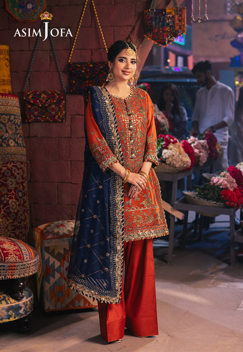Asim Jofa | Chamkeli Formals 24 | AJKK-10 - by - Libasekhas UK - Registered Vendor of : Asim Jofa - 100% Original Designer Dresss