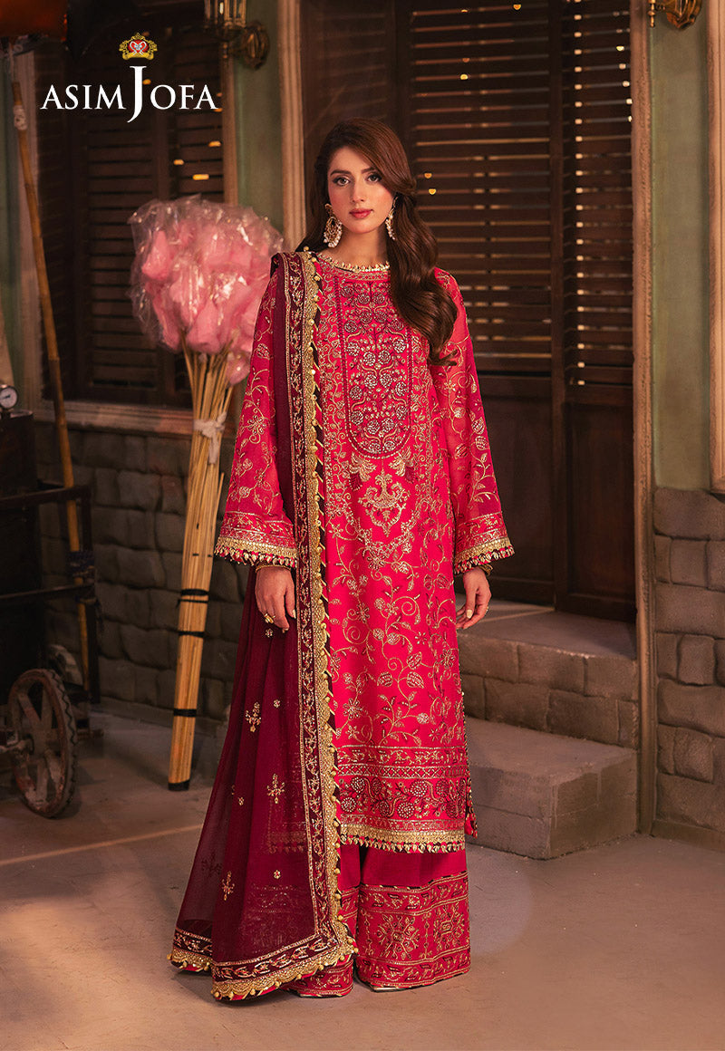 Asim Jofa | Chamkeli Formals 24 | AJKK-11 - by - Libasekhas UK - Registered Vendor of : Asim Jofa - 100% Original Designer Dresss