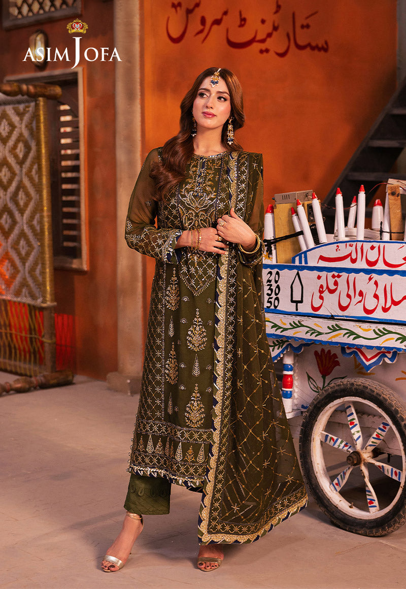 Asim Jofa | Chamkeli Formals 24 | AJKK-16 - by - Libasekhas UK - Registered Vendor of : Asim Jofa - 100% Original Designer Dresss