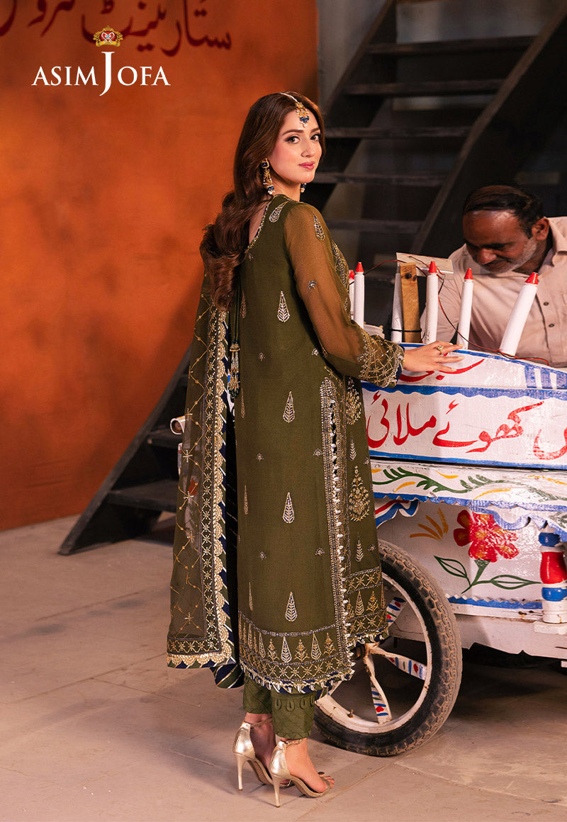 Asim Jofa | Chamkeli Formals 24 | AJKK-16 - by - Libasekhas UK - Registered Vendor of : Asim Jofa - 100% Original Designer Dresss