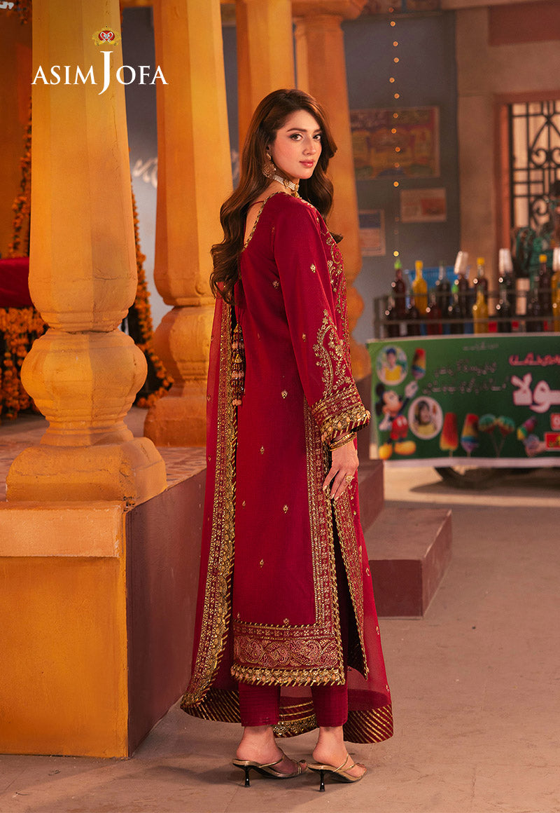 Asim Jofa | Chamkeli Formals 24 | AJKK-19 - by - Libasekhas UK - Registered Vendor of : Asim Jofa - 100% Original Designer Dresss