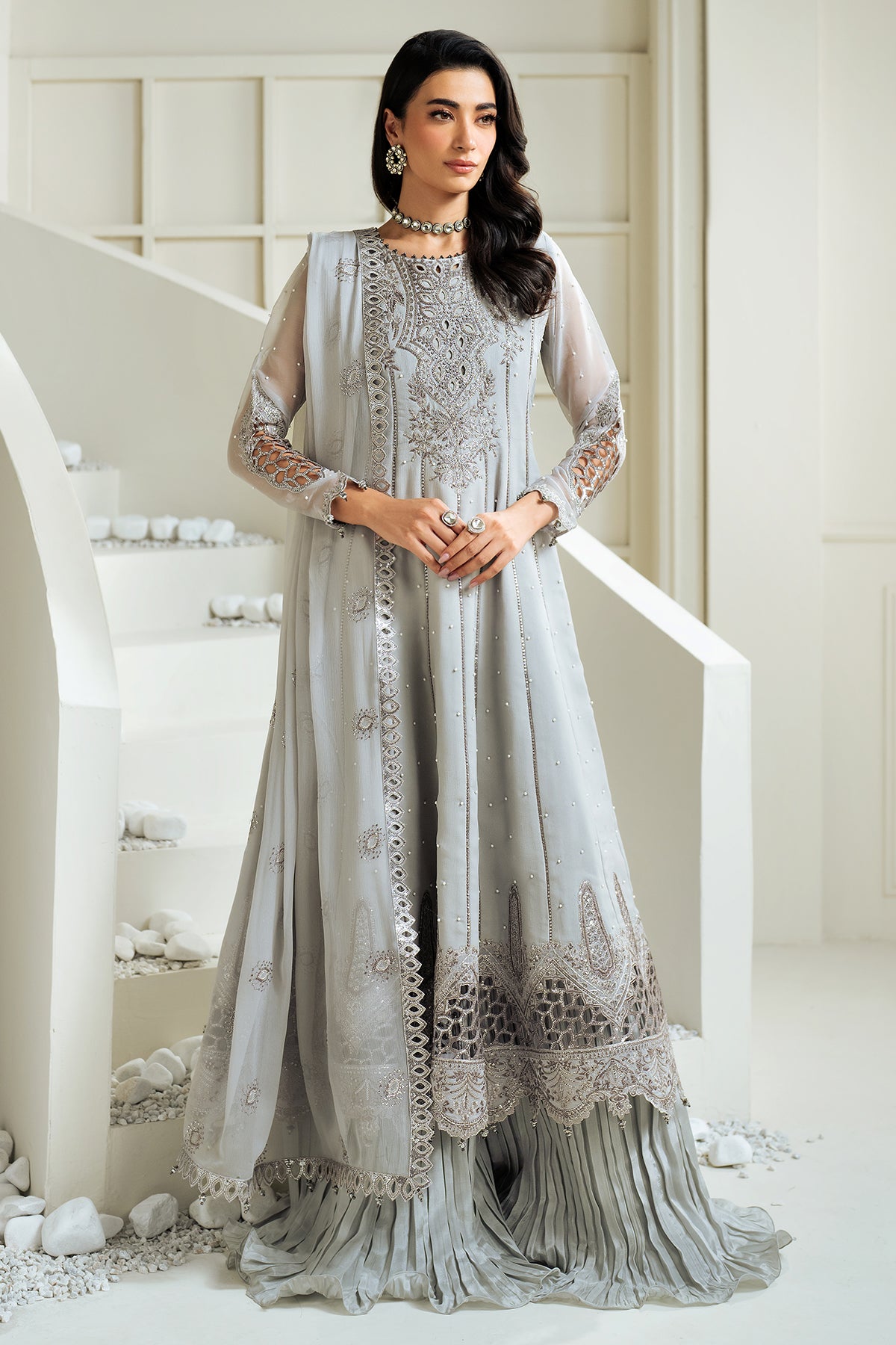 Alizeh | Luxury Raw Silk | AF-RS-03-PINE