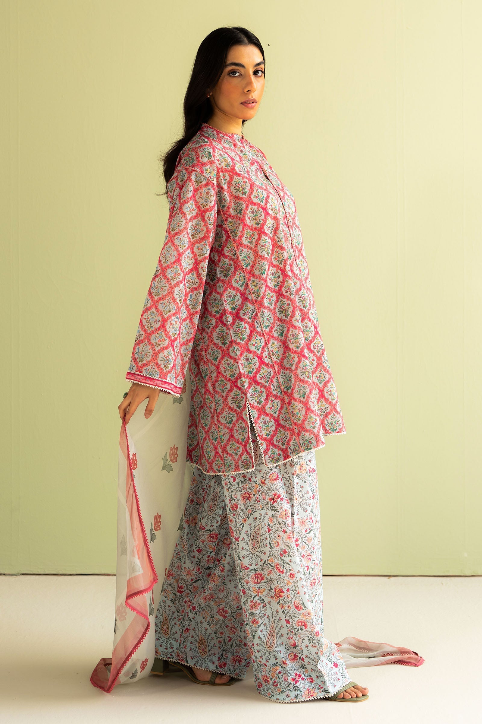 Zara Shahjahan | Coco Prints 25 | Amaya-10B - by - Libasekhas UK - Registered Vendor of : Zara Shahjahan - 100% Original Designer Dresss