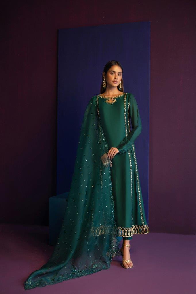 Anam Akhlaq | Festive Collection | D-44 - by - Libasekhas UK - Registered Vendor of : Anam Akhlaq - 100% Original Designer Dresss
