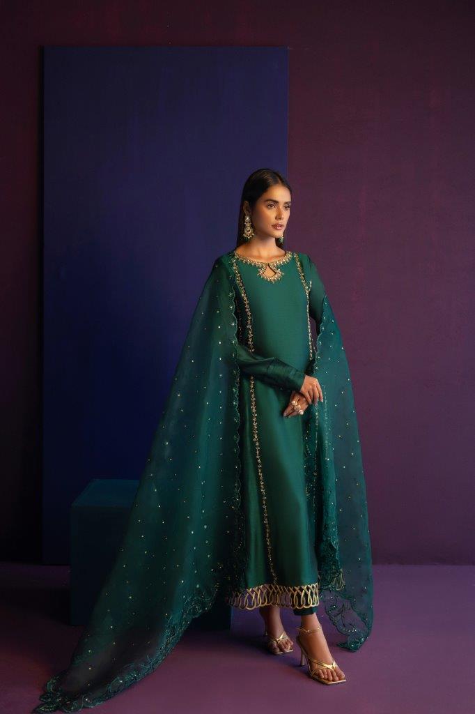 Anam Akhlaq | Festive Collection | D-44 - by - Libasekhas UK - Registered Vendor of : Anam Akhlaq - 100% Original Designer Dresss