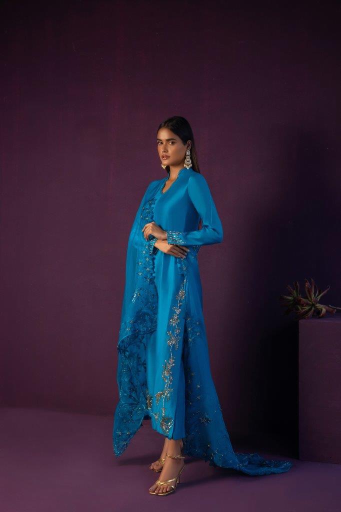 Anam Akhlaq | Festive Collection | D-45 - by - Libasekhas UK - Registered Vendor of : Anam Akhlaq - 100% Original Designer Dresss
