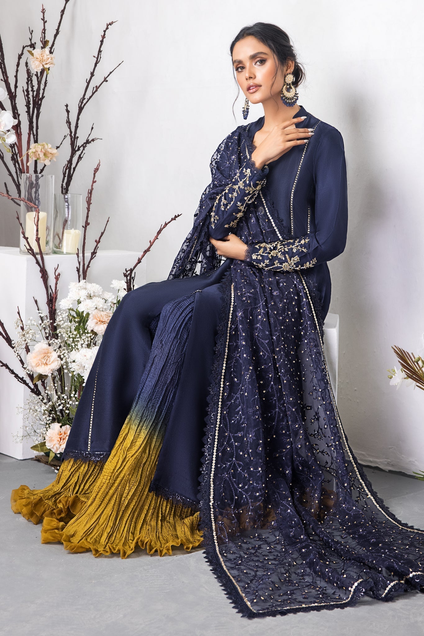 Anam Akhlaq | Festive Collection | D-29 - by - Libasekhas UK - Registered Vendor of : Anam Akhlaq - 100% Original Designer Dresss