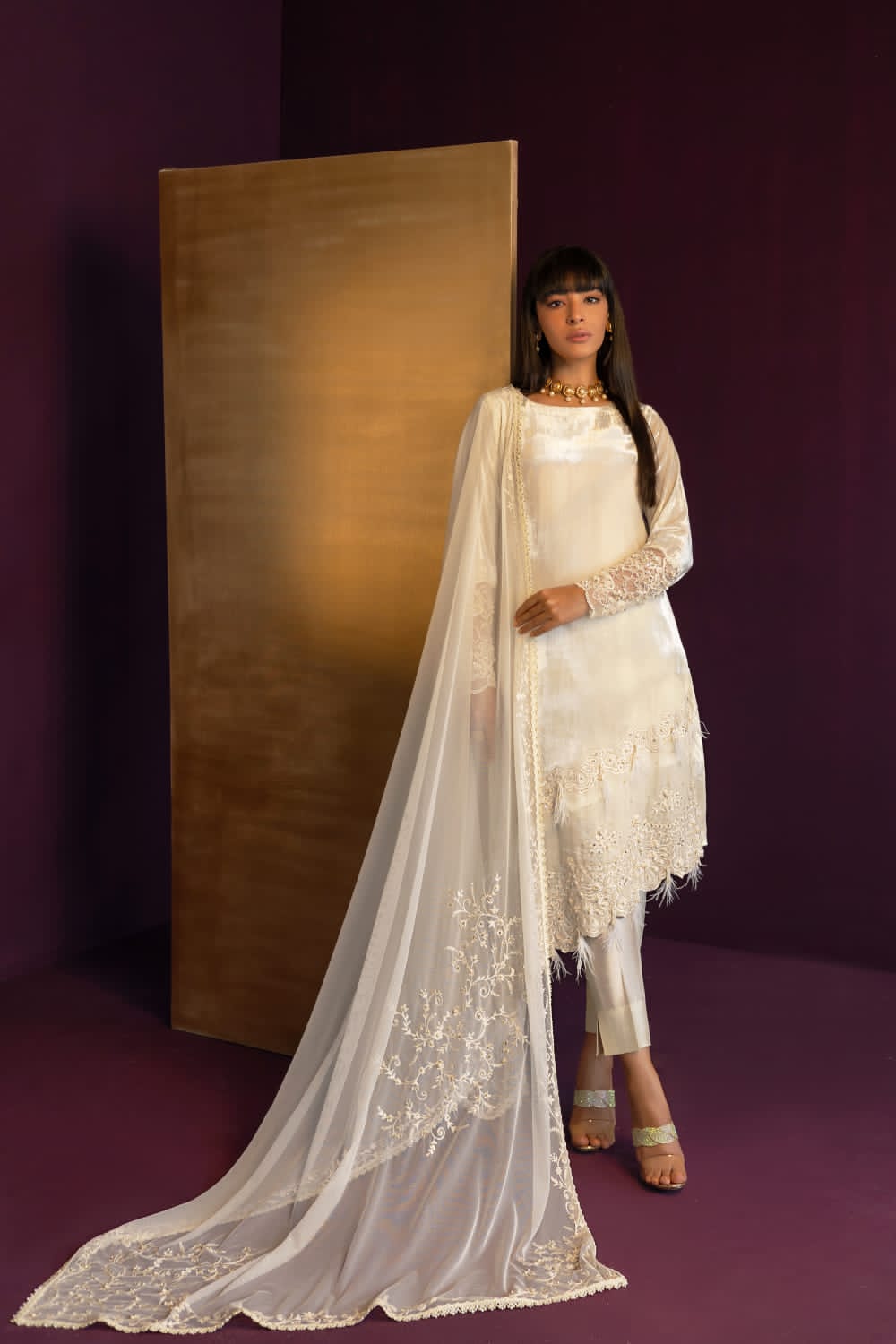 Anam Akhlaq | Festive Collection | D-42 - by - Libasekhas UK - Registered Vendor of : Anam Akhlaq - 100% Original Designer Dresss