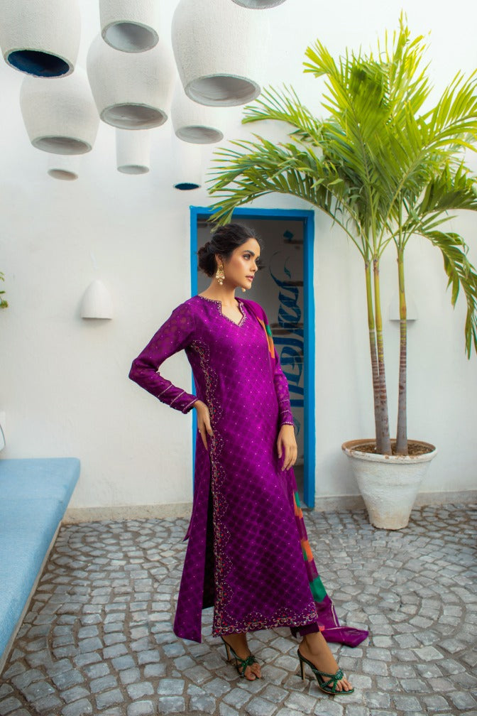 Anam Akhlaq | Festive Collection | D-14 - by - Libasekhas UK - Registered Vendor of : Anam Akhlaq - 100% Original Designer Dresss