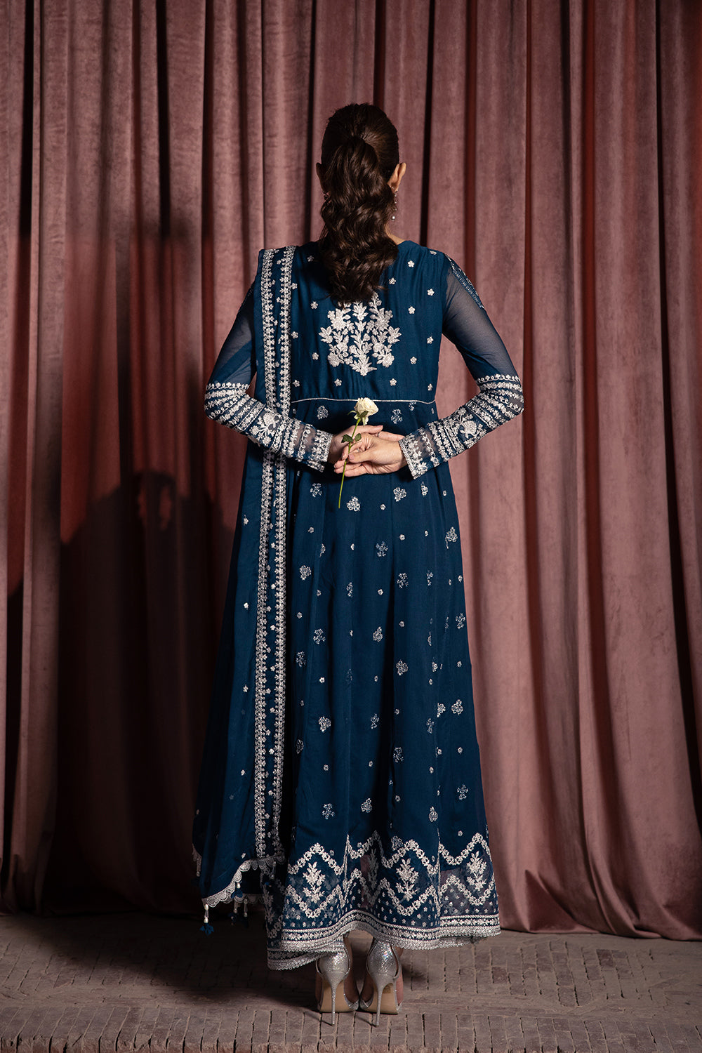 Azure | Luxe Formals | Aquatic Whisper - by Libasekhas UK - Registered Vendor of : Azure - 100% Original Designer Dress