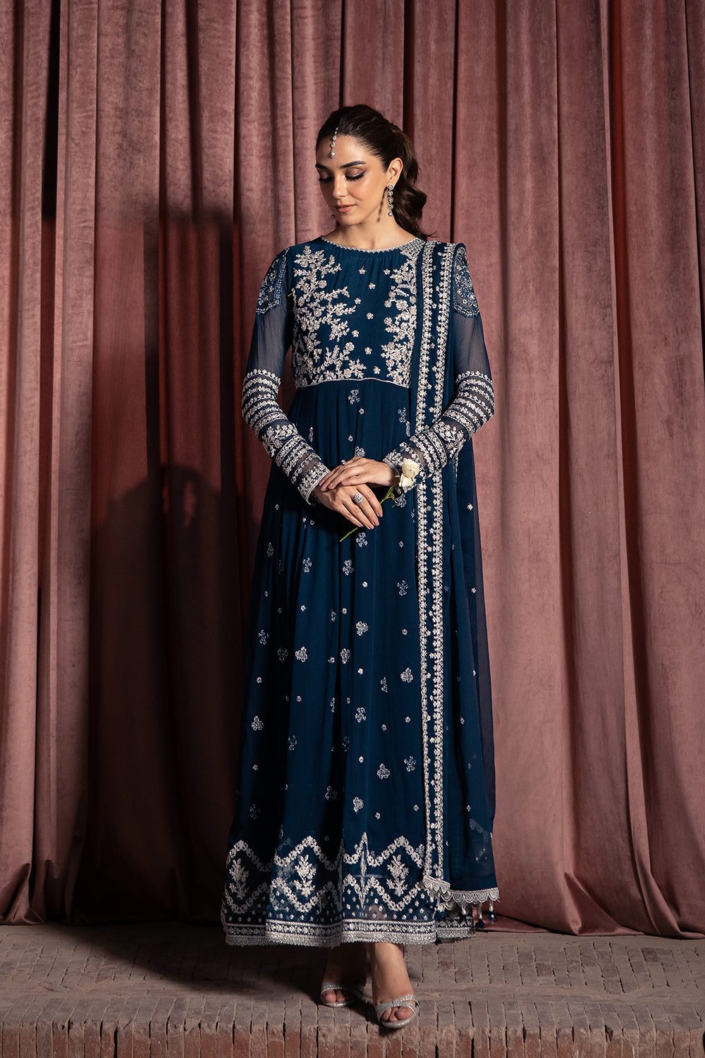 Azure | Luxe Formals | Aquatic Whisper - by Libasekhas UK - Registered Vendor of : Azure - 100% Original Designer Dress