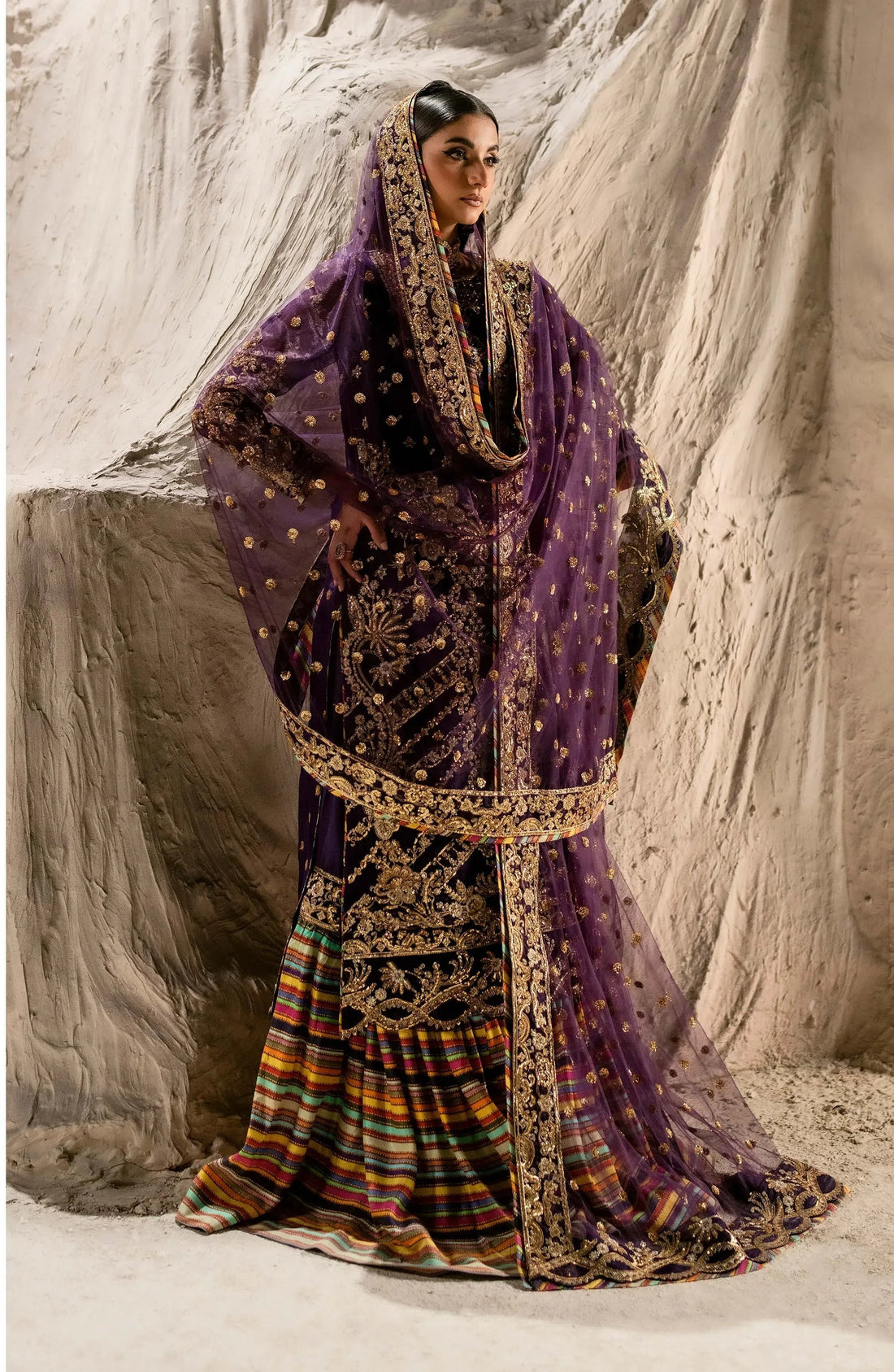 Maryum N Maria | Luxury Formals | ANAHITA-MW24-568 - by - Libasekhas UK - Registered Vendor of : Maryum N Maria - 100% Original Designer Dresss