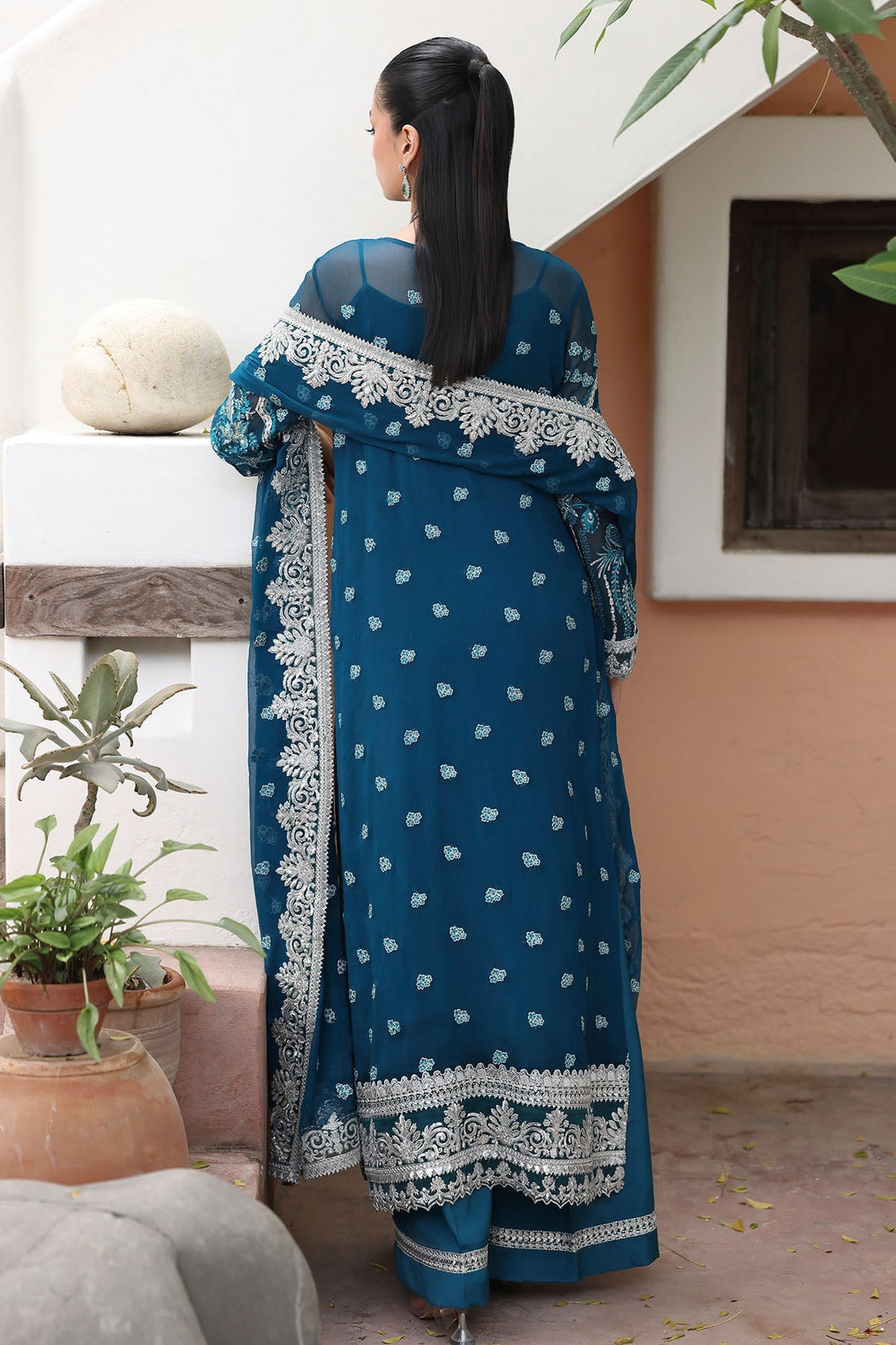 Imrozia Premium I Saiyara Formals I I-232 AZURA - by Libasekhas UK - Registered Vendor of : Imrozia Premium - 100% Original Designer Dress