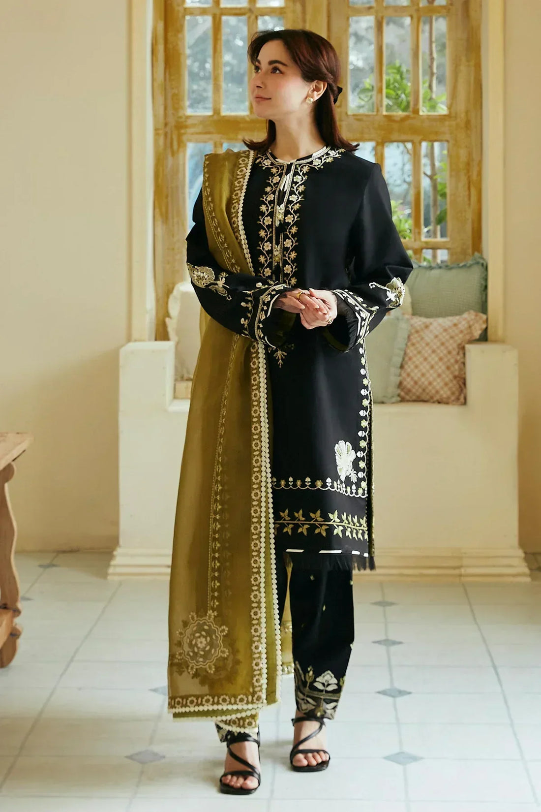Zara Shahjahan | Coco Lawn 24 | ARZOO-1B - by - Libasekhas UK - Registered Vendor of : Zara Shahjahan - 100% Original Designer Dresss