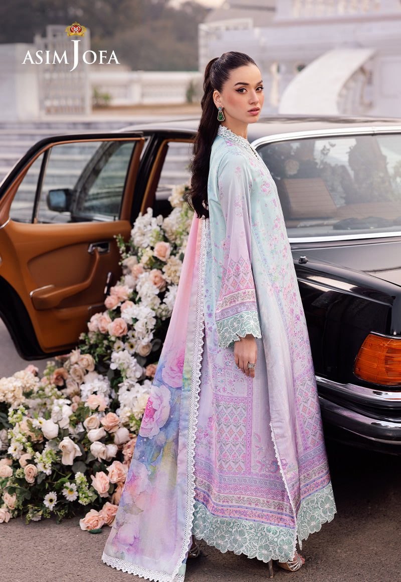 Asim Jofa | Charmuse Silk | AJRS-07 - by - Libasekhas UK - Registered Vendor of : Asim Jofa - 100% Original Designer Dresss