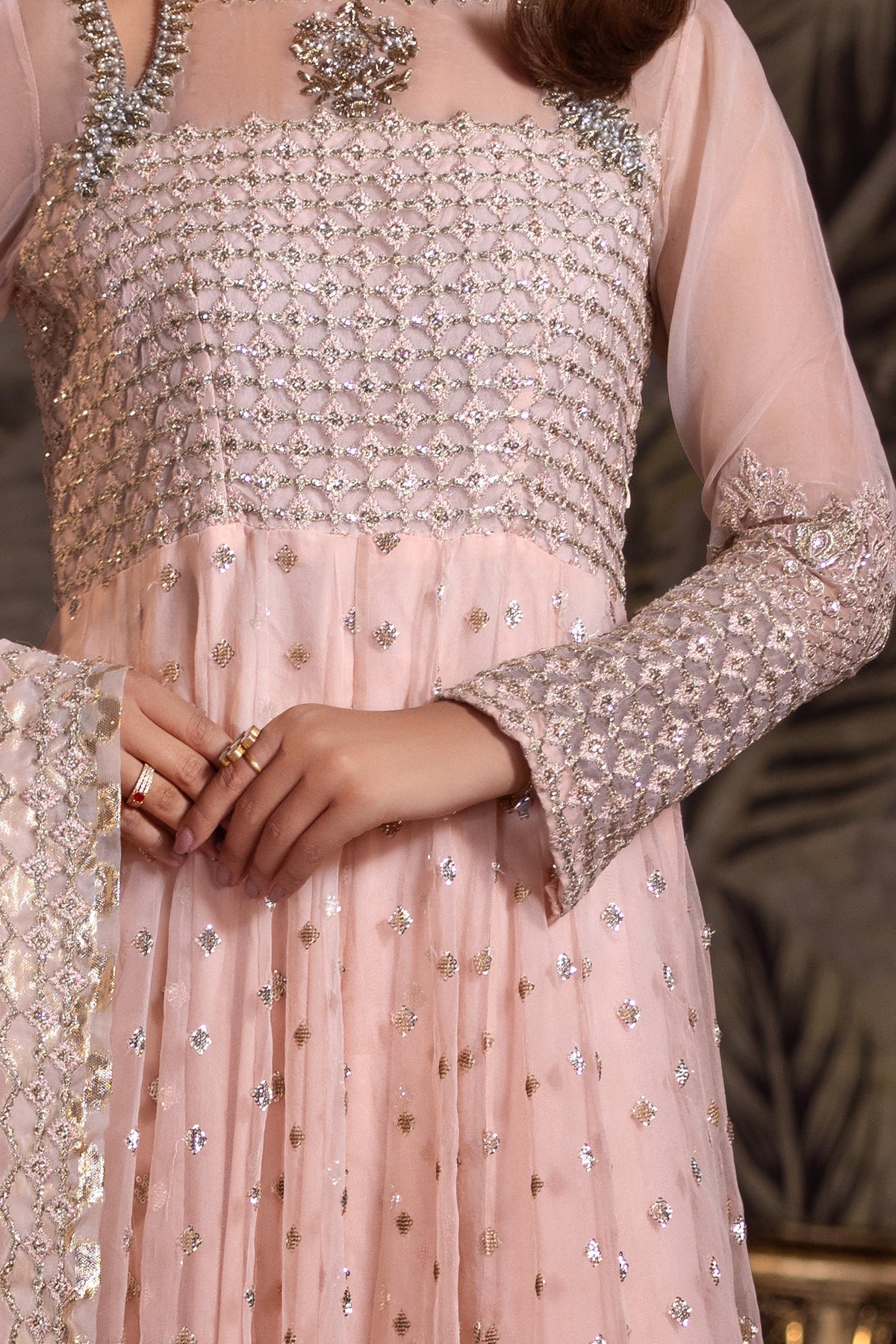 Charizma | Festive Pret | CMA-4-015 - by - Libasekhas UK - Registered Vendor of : Charizma - 100% Original Designer Dresss
