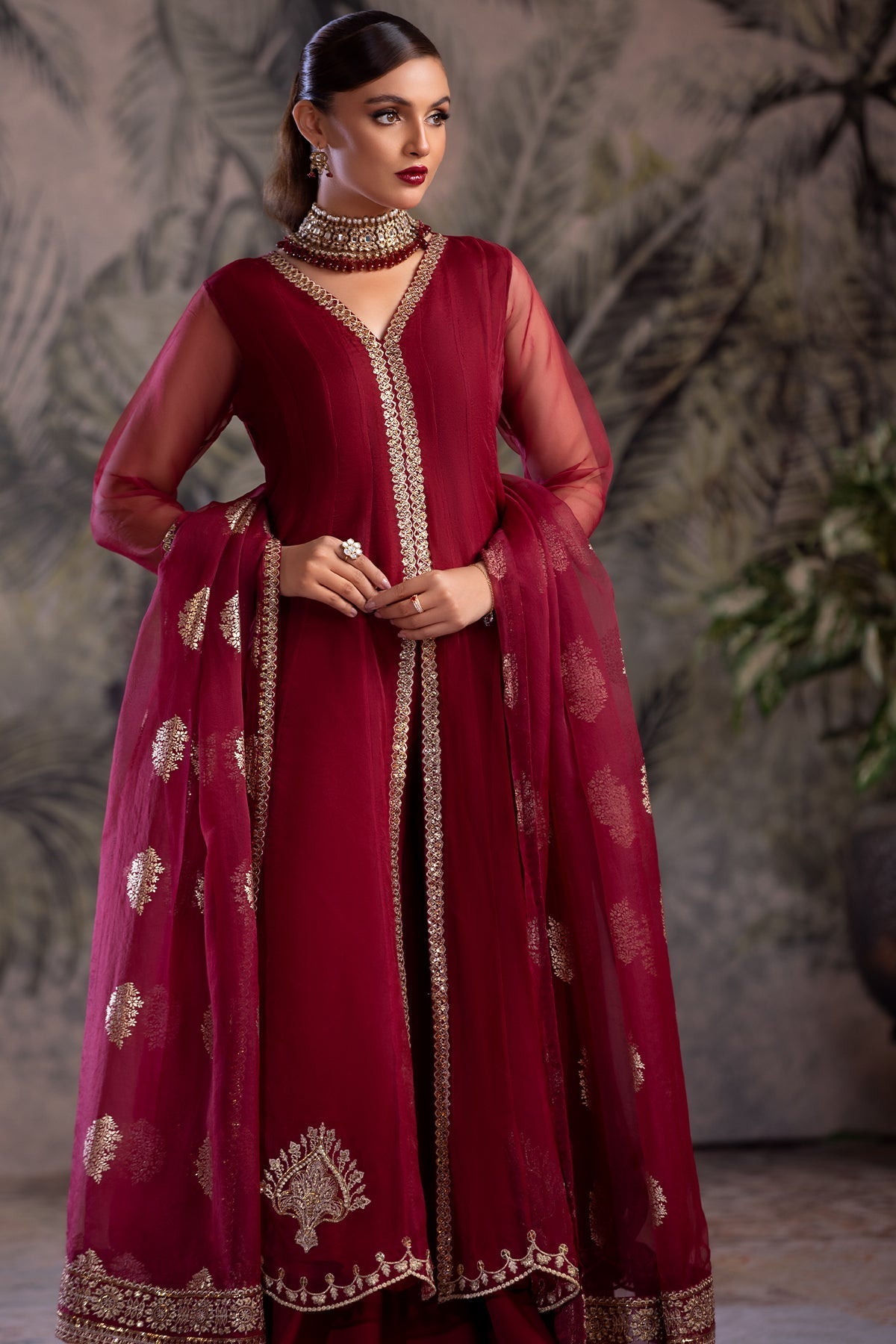 Charizma | Festive Pret | CMA-4-049 - by - Libasekhas UK - Registered Vendor of : Charizma - 100% Original Designer Dresss