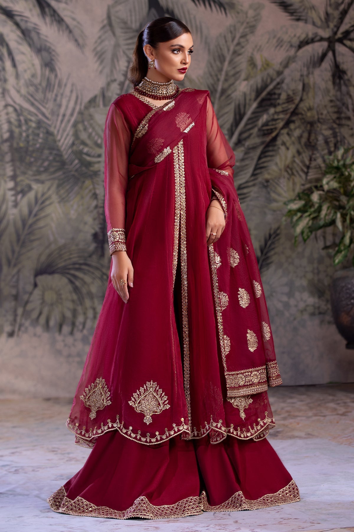 Charizma | Festive Pret | CMA-4-049 - by - Libasekhas UK - Registered Vendor of : Charizma - 100% Original Designer Dresss